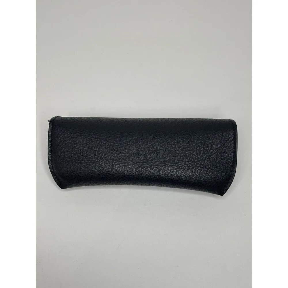 Ray Ban Black Leather Case for Aviator Sunglasses Snap Travel Carrying